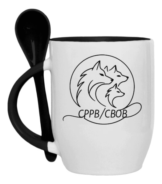 Beker met lepel